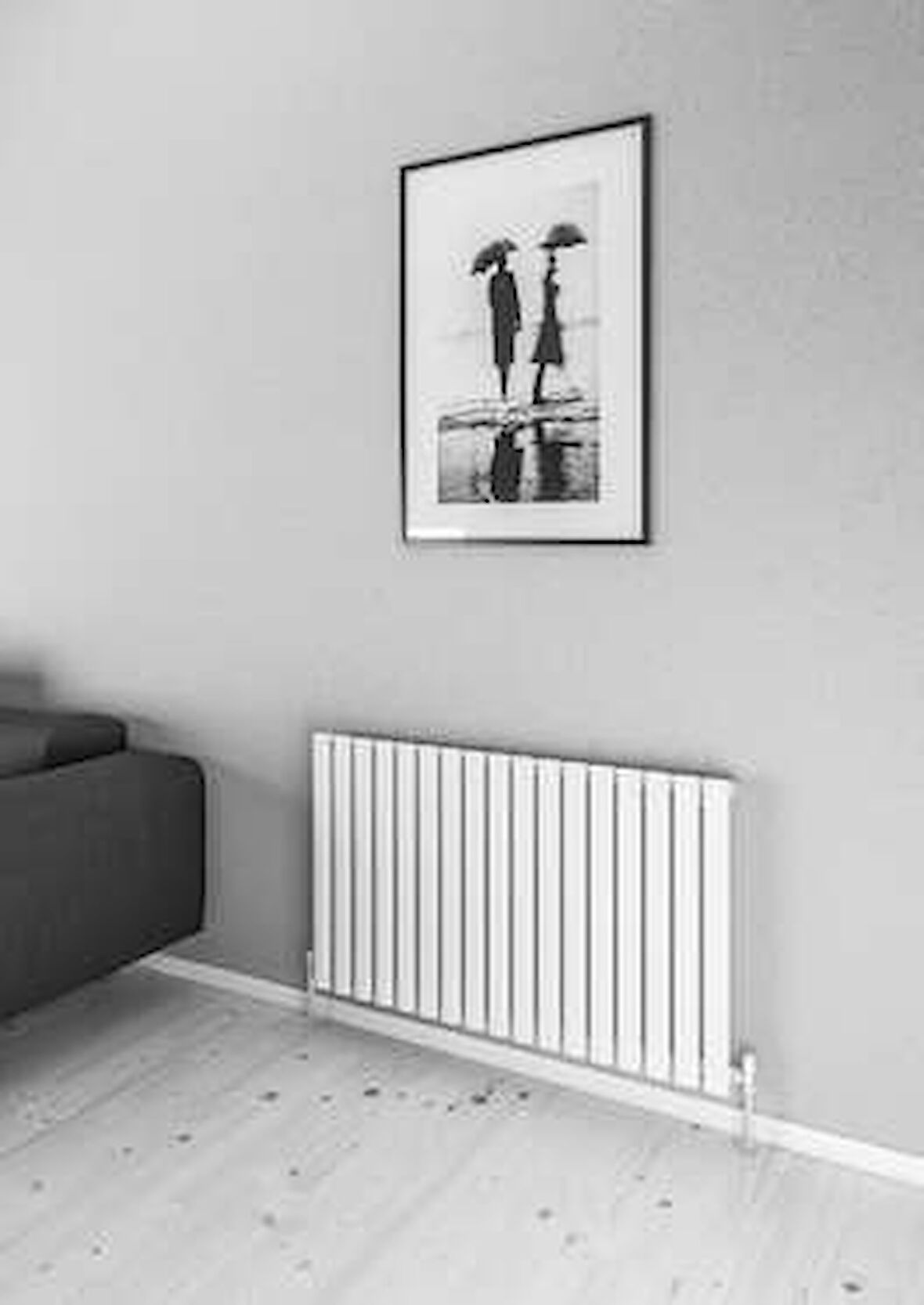 Warma Palesa Yatay Çelik Radyatör 1002x600 Pütürlü Beyaz (RAL 9016)