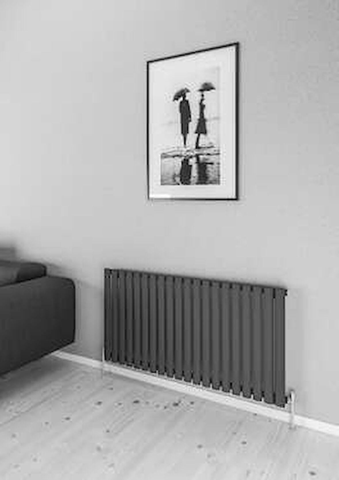 Warma Palesa Yatay Çelik Radyatör 1179x600 Pütürlü Beyaz (RAL 9016)