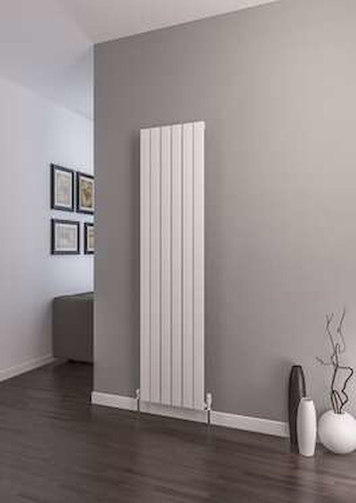 Warma Teos Çelik Radyatör 445x1800 Beyaz (RAL 9016 Gloss 80)