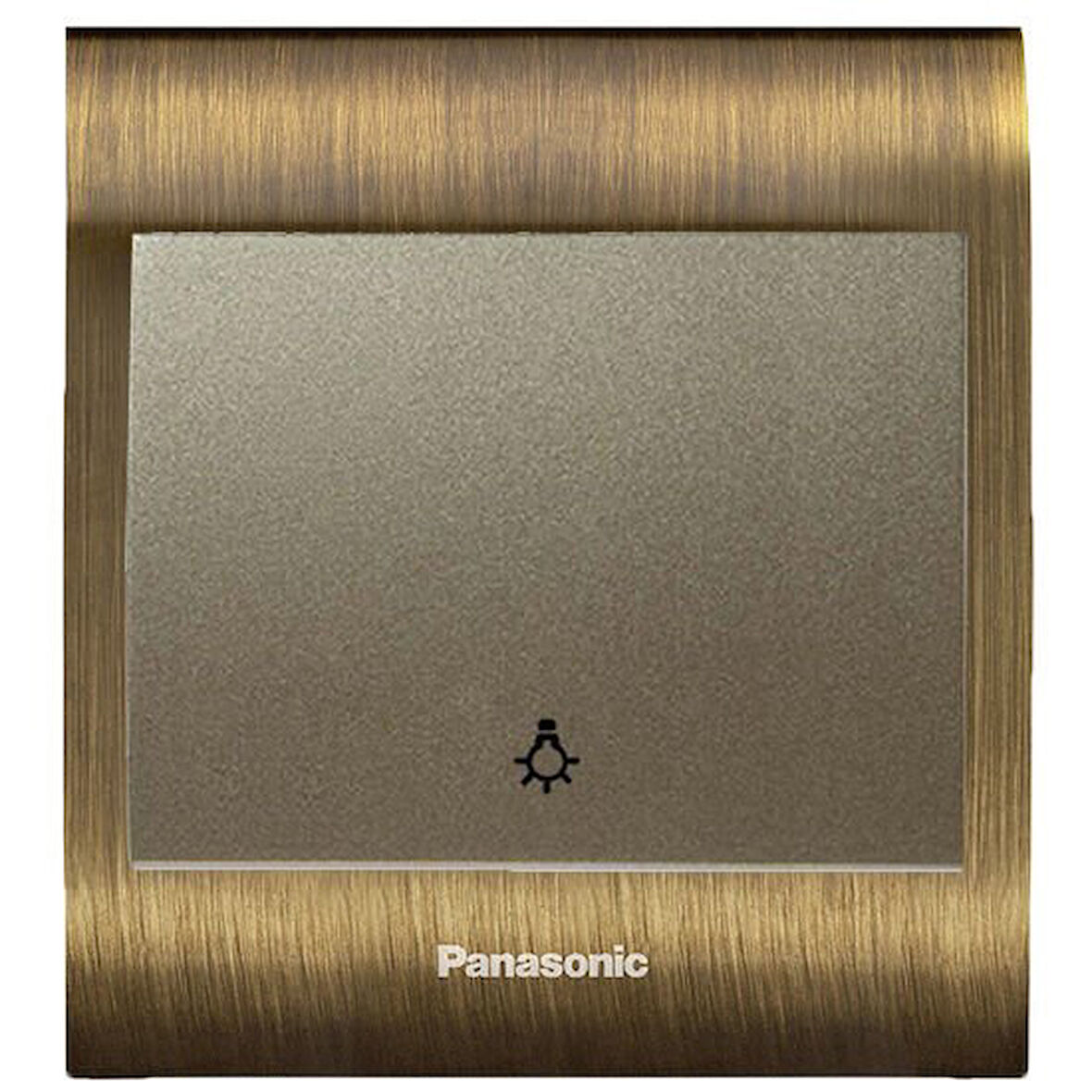 Viko Panasonic Thea Blu Light Anahtar, Çerçeve Antique+Dore, Kapak Dore