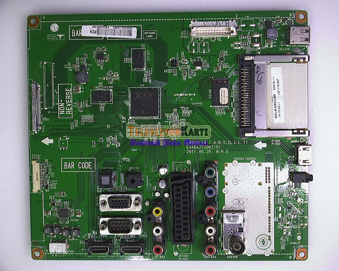 EAX64272802(0),EBT61797152,LG 42LK450,MAIN BOARD