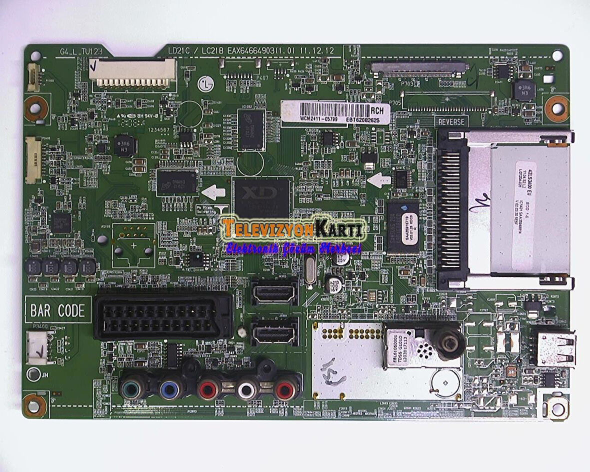 EAX64664903 (1.0), EBT62082625, LG 42LS3400, Main Board
