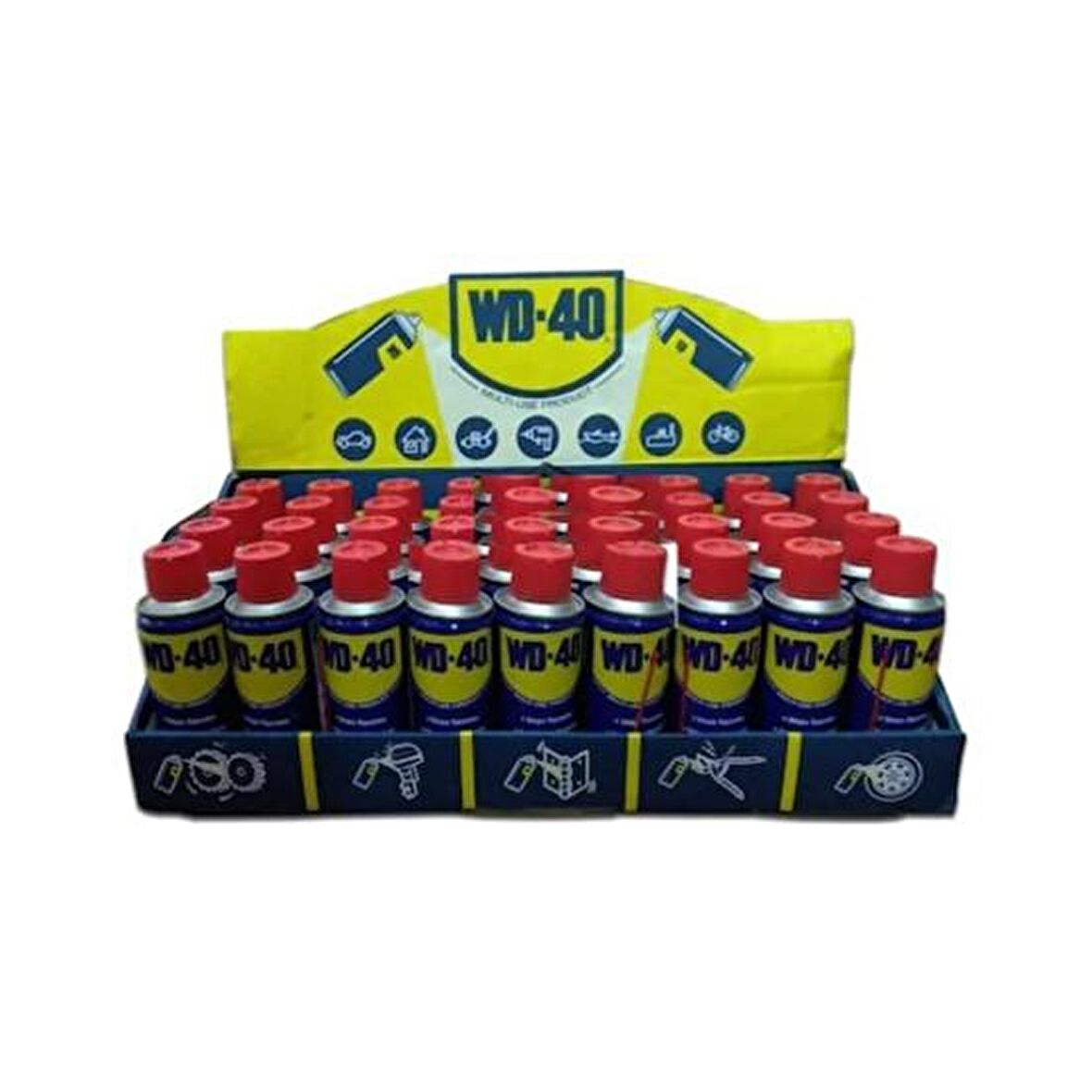 WD-40 Çok Amaçlı Pas Sökücü 200 ml - 36 Adet