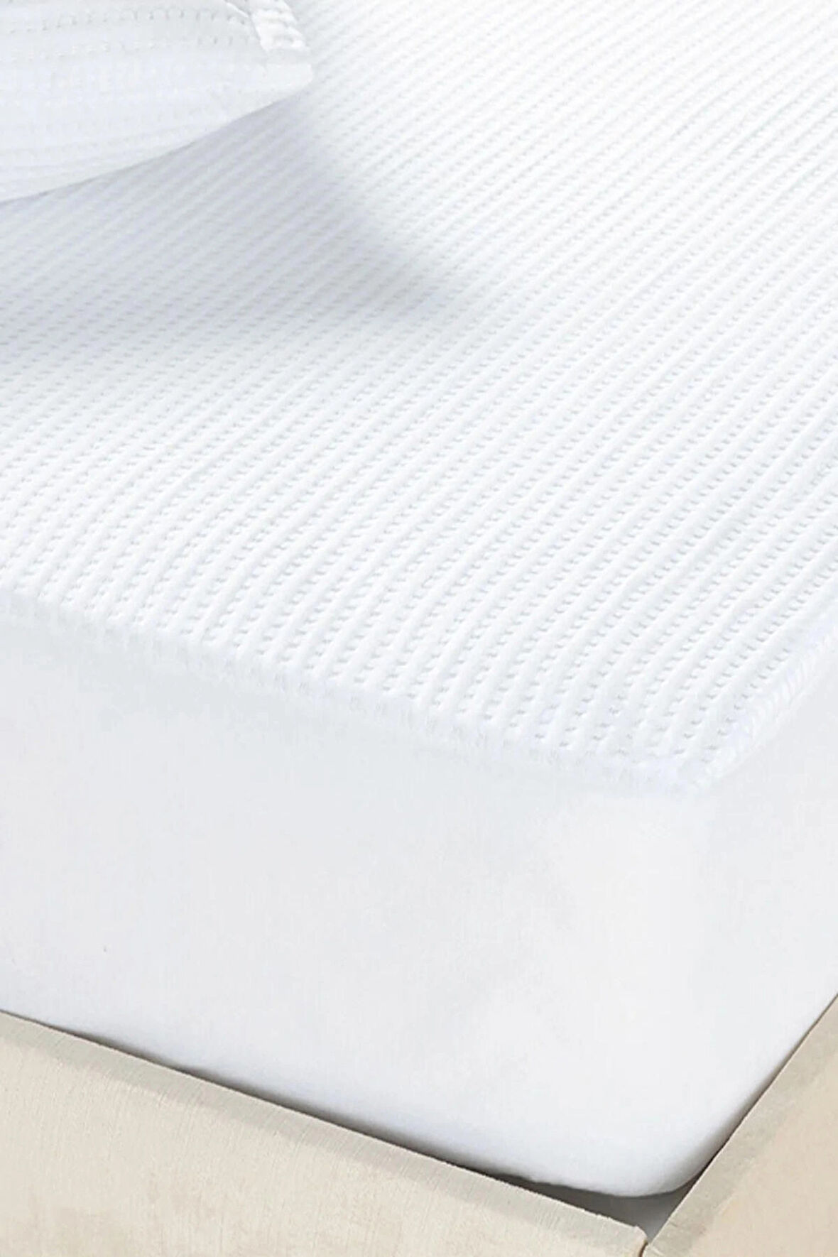 3D Premium Ultra Soft Sıvı Geçirmez Yatak Koruyucu Alez (TEK-ÇİFT-BATTAL-BEBEK)