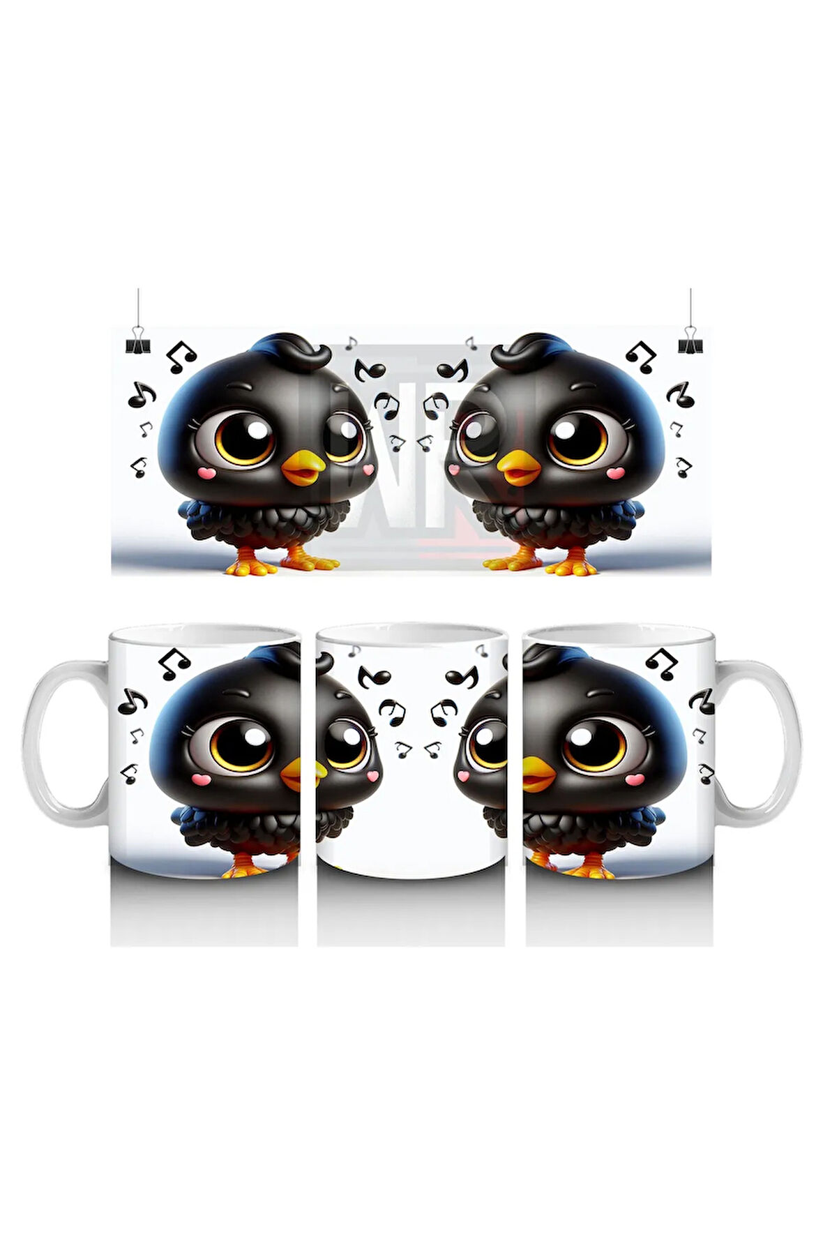 Çocuklara Sütü Sevdiren Tüylü Bulut Topu Kupa Bardak