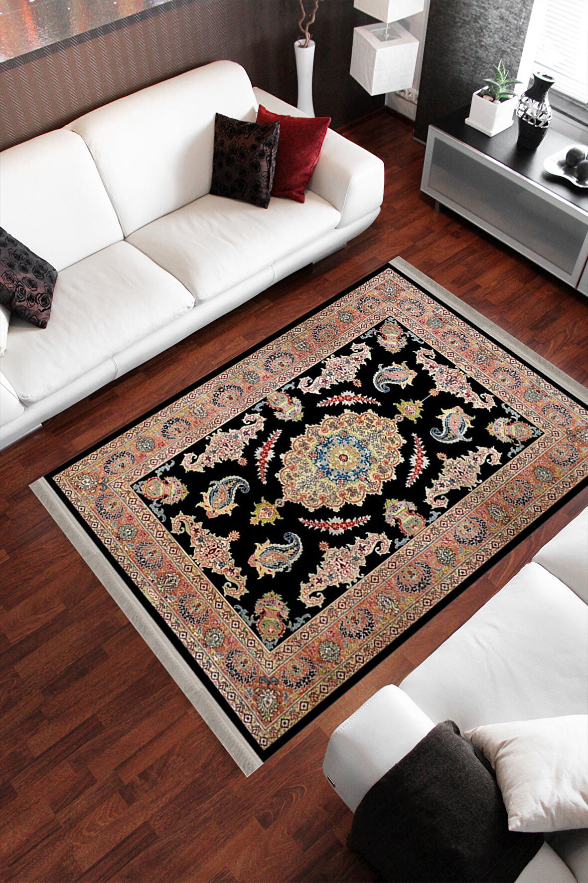 Homier Westa Kalitesi Yıkanabilir Kaymaz Taban Antibakteriyel Kilim Ve Yolluk H-OT-4091A