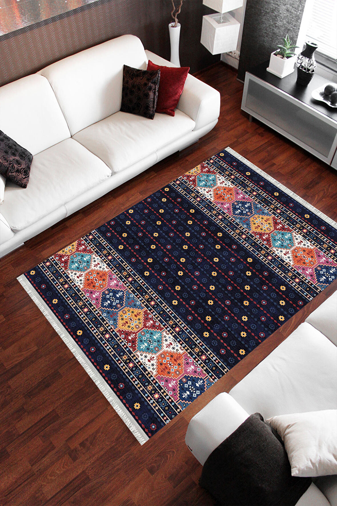 Homier Westa Kalitesi Yıkanabilir Kaymaz Taban Antibakteriyel Kilim Ve Yolluk H-OT-4151B