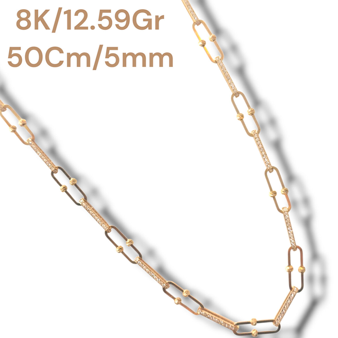 8AYAR 12.59GRAM ALTIN TFF MODEL ZİNCİR