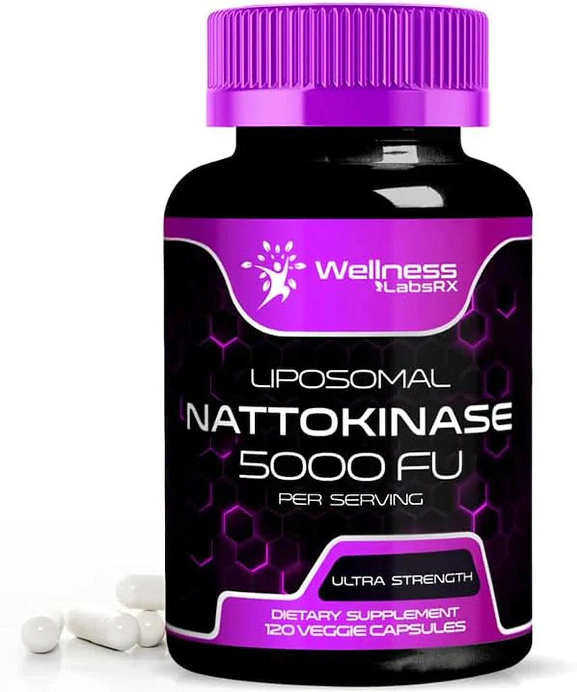 Wellness Labs Lipozomal 5000 FU Nattokinase 120 Kapsül