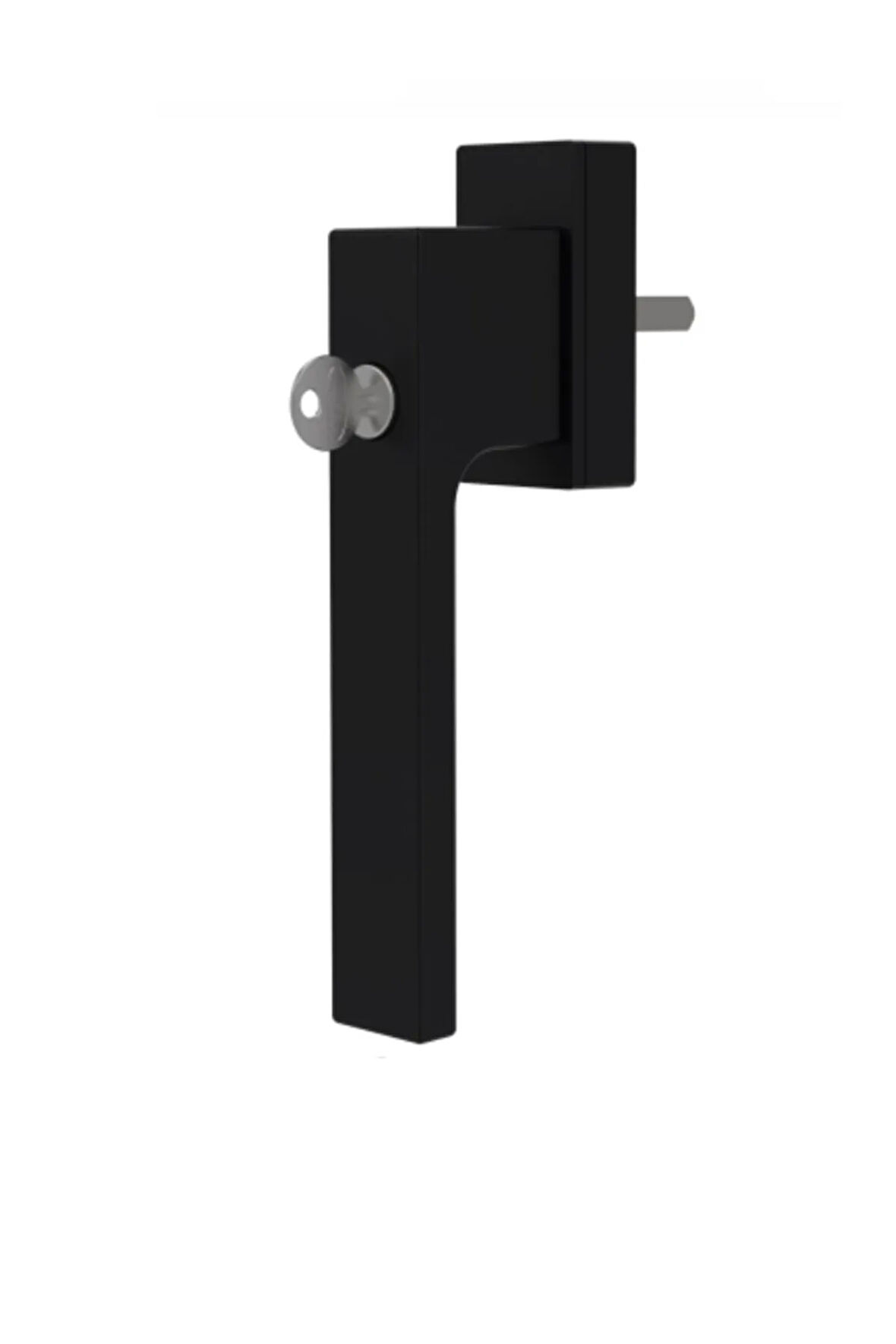 Atlas Kilitli Pencere Kolu Siyah