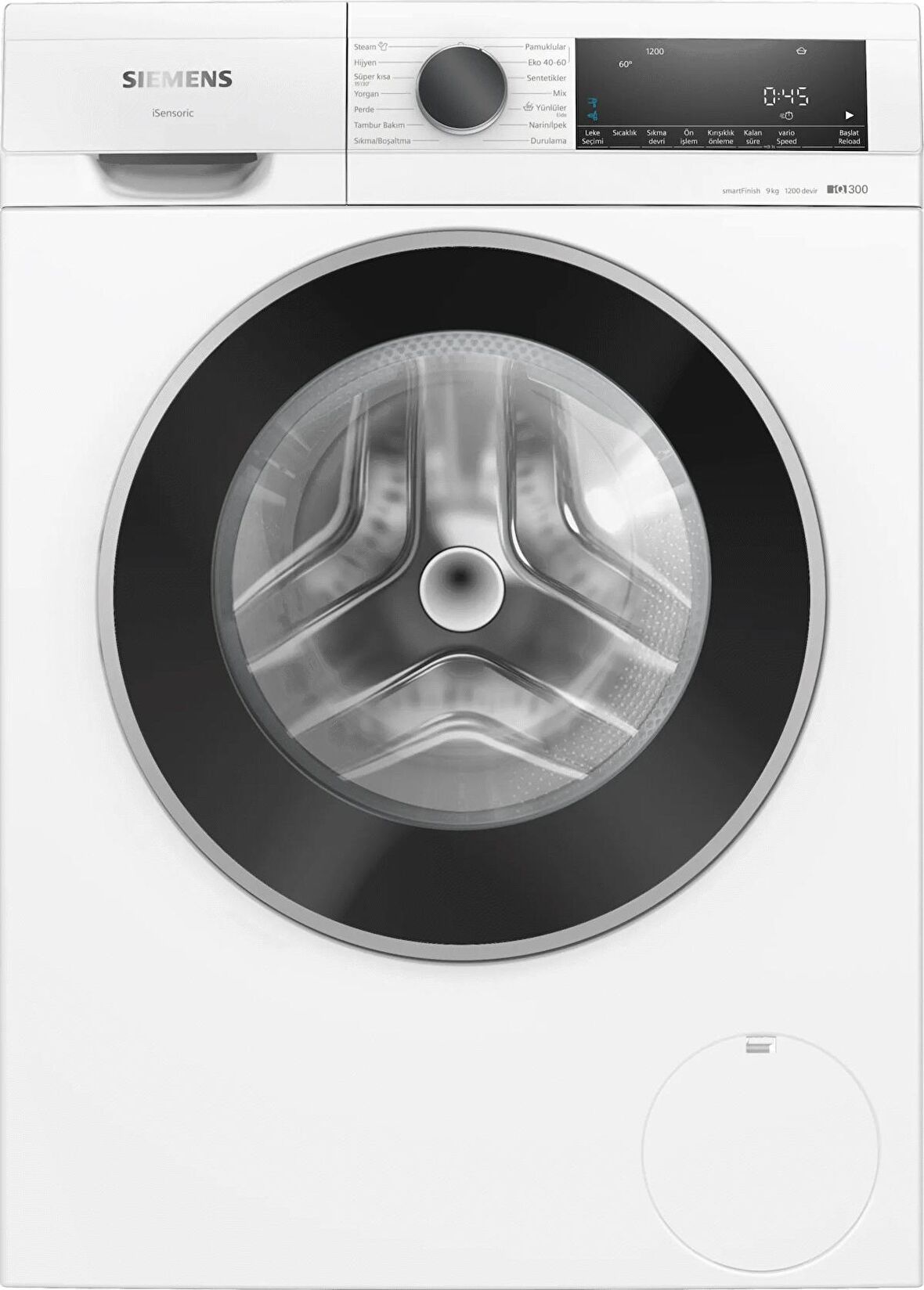 Siemens iQ300 1200 Devir 9 kg Çamaşır Makinesi