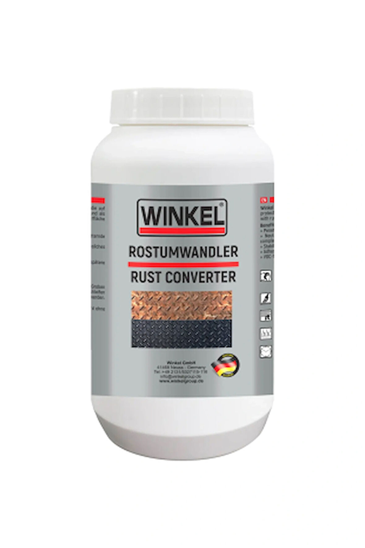 Winkel Pas Dönüştürücü ve Metal Yüzey Koruyucu Astar 1 Litre