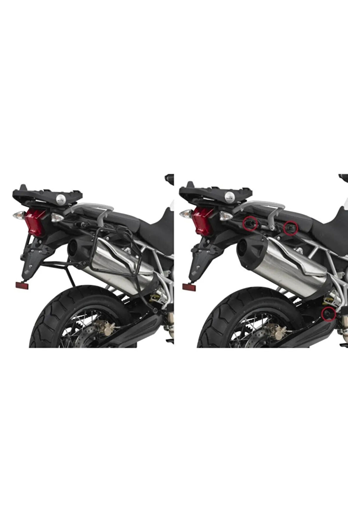 Yan Çanta Taşıyıcı Plr6401 Trıumph Tıger 800 - Tıger 800 Xc - Tıger 800 Xr (11-16)