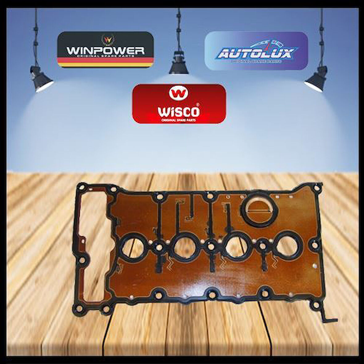 Wisco 06B103483H Üst Kapak Contası Lastik 06B103483H
