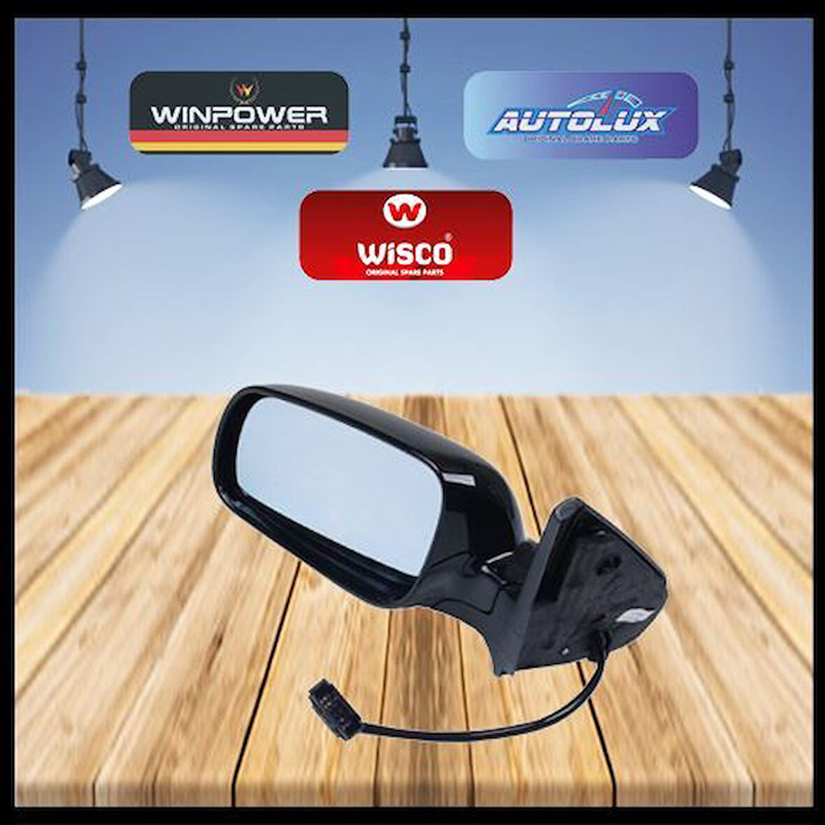 Wisco 1J1857507D Ayna Sol Ele Isı Asf 5 Pın 1J1857507D