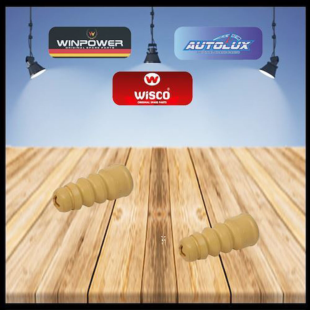 Wisco 3B0512131H Amortisör Lastiği Arka 3B0512131H