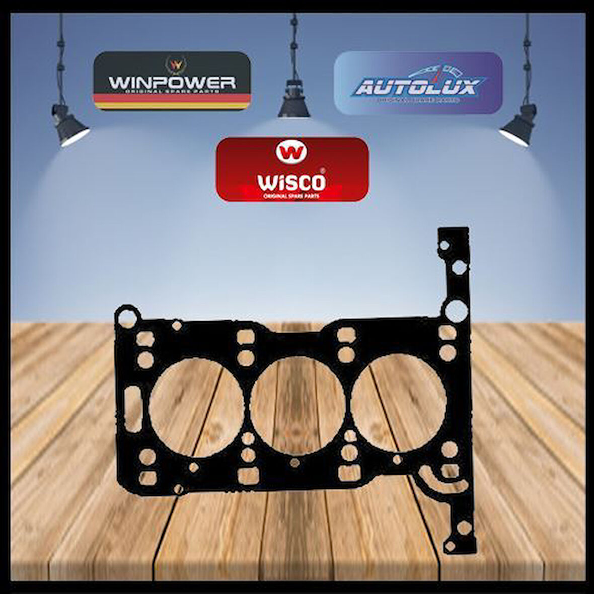 Wisco 5607058 Silindir Kapak Contası Metal 5607058