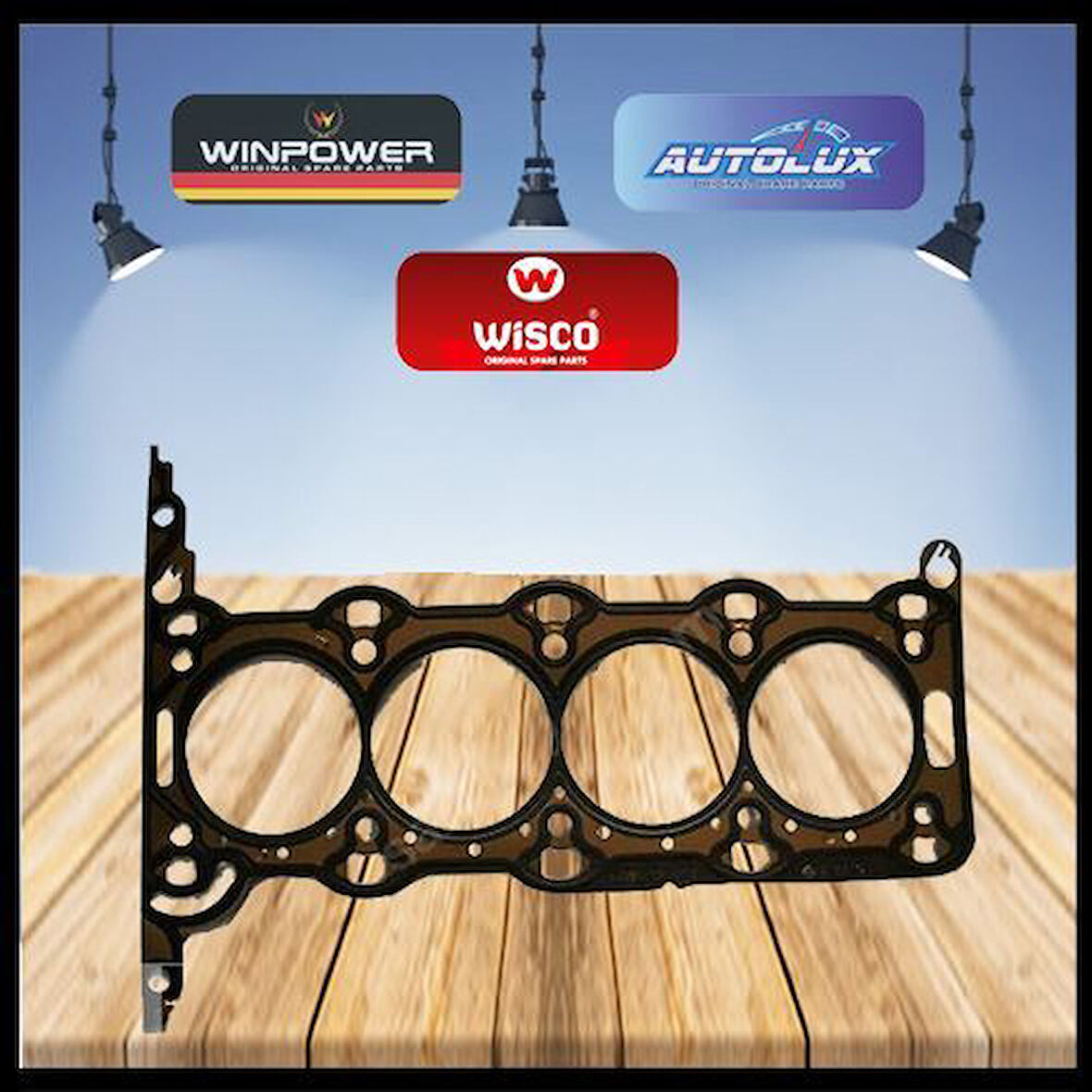 Wisco 5607837 Silindir Kapak Contası Metal 5607837