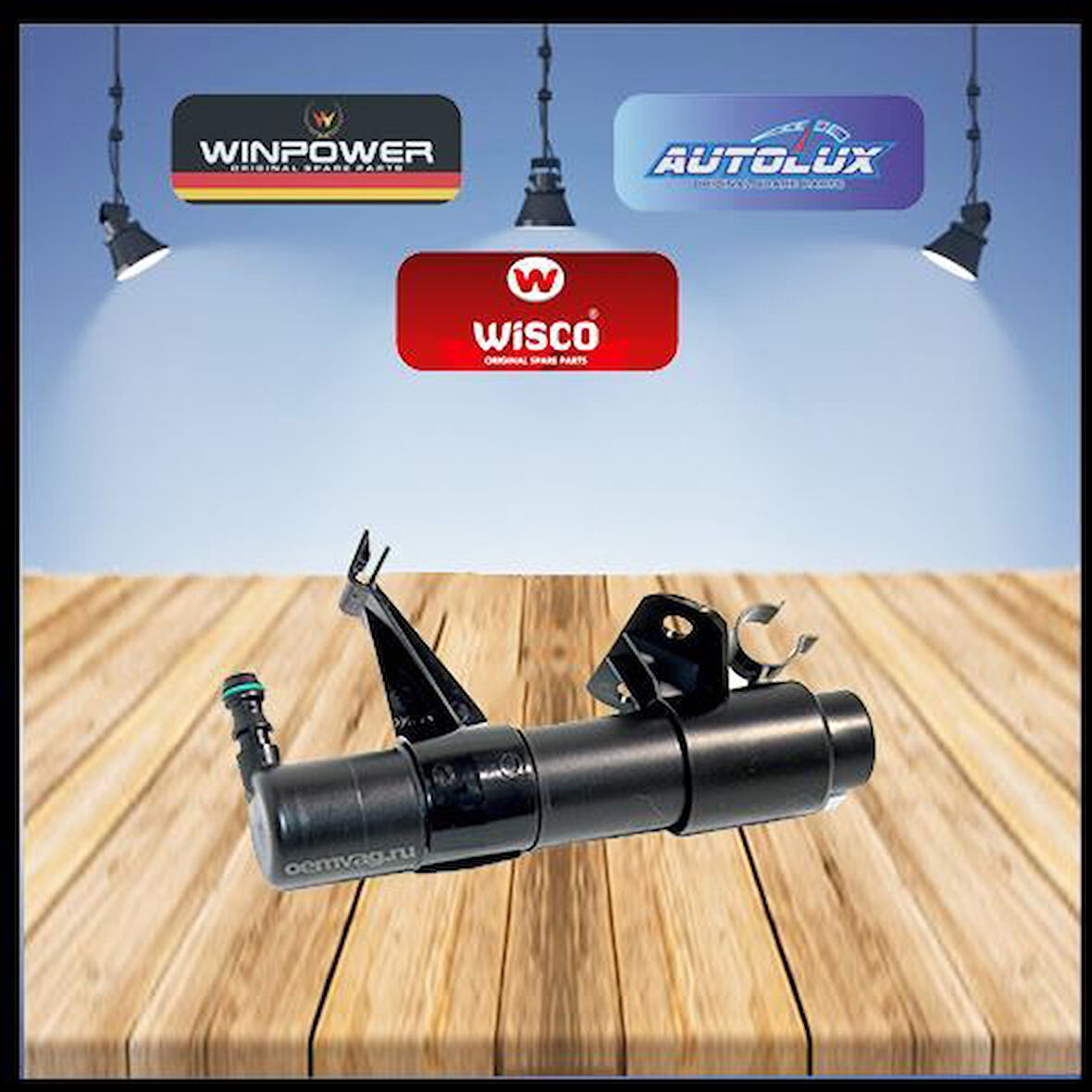 Wisco 7L6955978A Far Yıkama Motoru Sol Sağ 7L6955978A