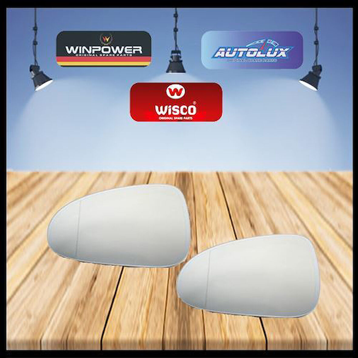 Wisco 7P6857522 Ayna Camı Sağ Isıtmalı CızgIIı 7P6857522