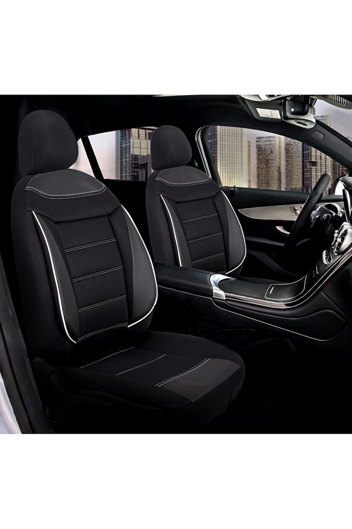 Renault Fluence Araçlara Uyumlu Tam Takım Flex B Model Oto Koltuk Kılıfı Seti