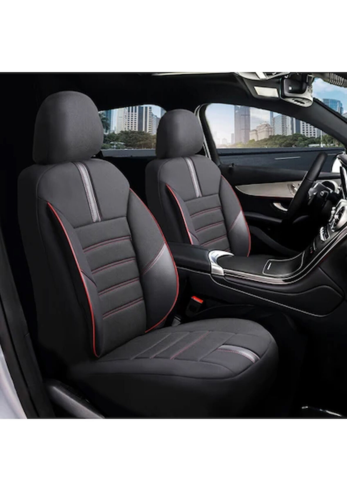 Seat Leon Araçlara Uyumlu Tam Takım Star K Model Oto Koltuk Kılıfı Seti