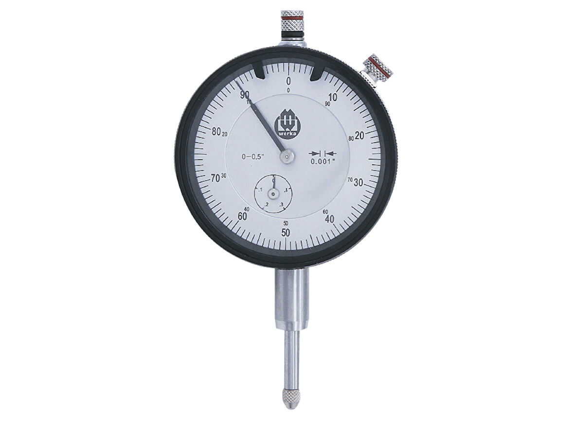 Werka 220-7008 0-0.5’’ İnç Ölçü Komparatör Saati