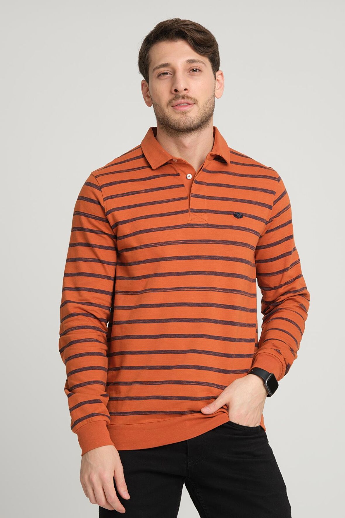 ALEXANDERGARDI POLO YAKA SWEATSHIRT(WK25386)