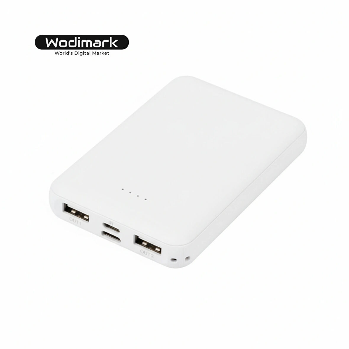 5000mAh Powerbank – Çift USB Çıkışlı, Type-C & Micro-USB Girişli, Taşınabilir Mini Güç Kaynağı