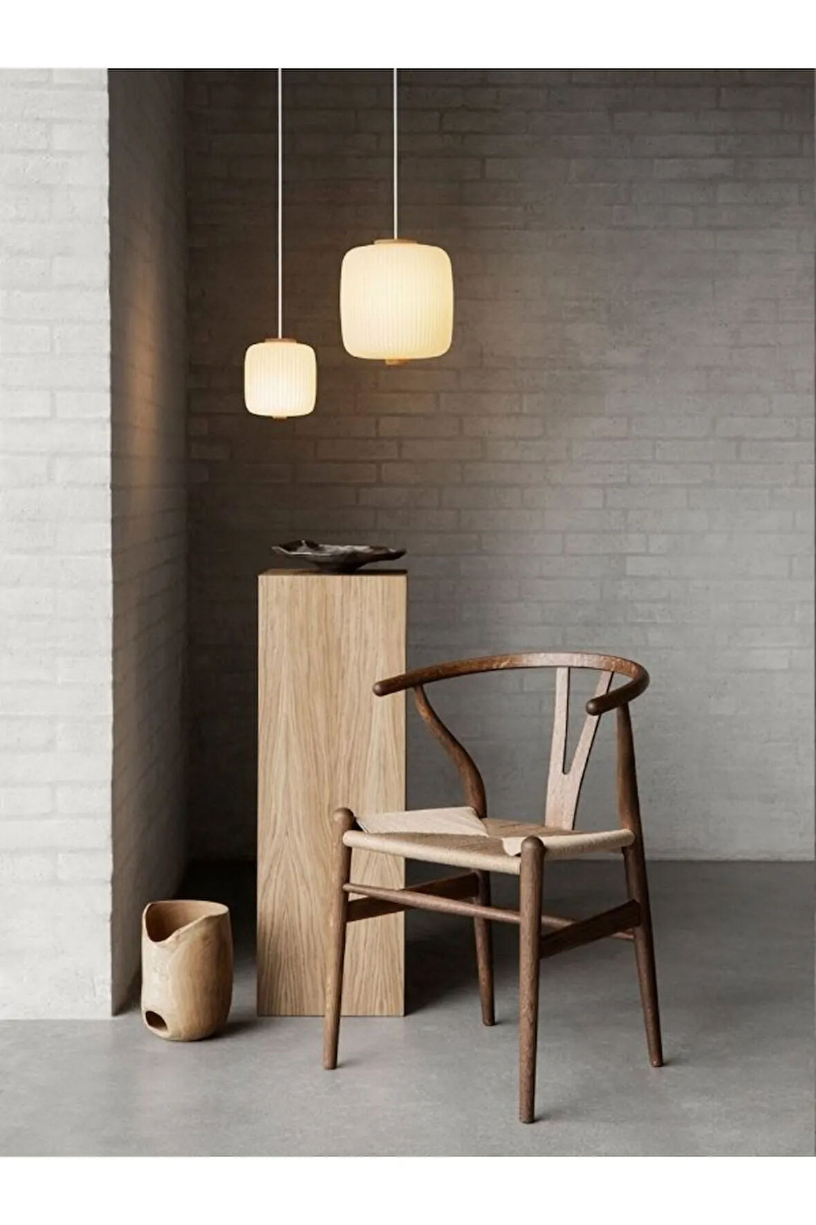 Windsor Hazeranlı İskandinav Ahşap Sandalye