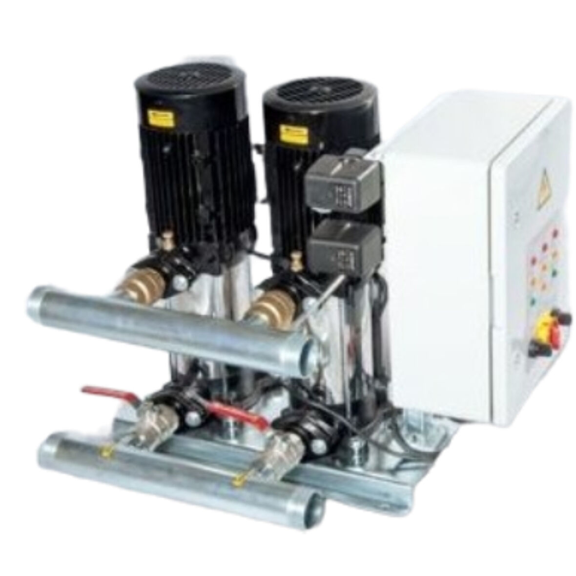 Winpo WNP2 CVE 125-8T İki Pompalı Hidrofor 11 Kat 76 Daire 3 Hp 380 Volt