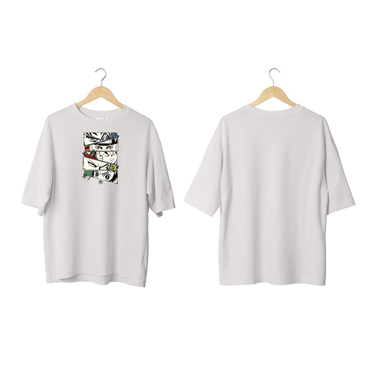 Wicold Legend Never Die Baskılı Oversize T-Shirt Erkek Tişört Unisex Tişört Kadın Tişört