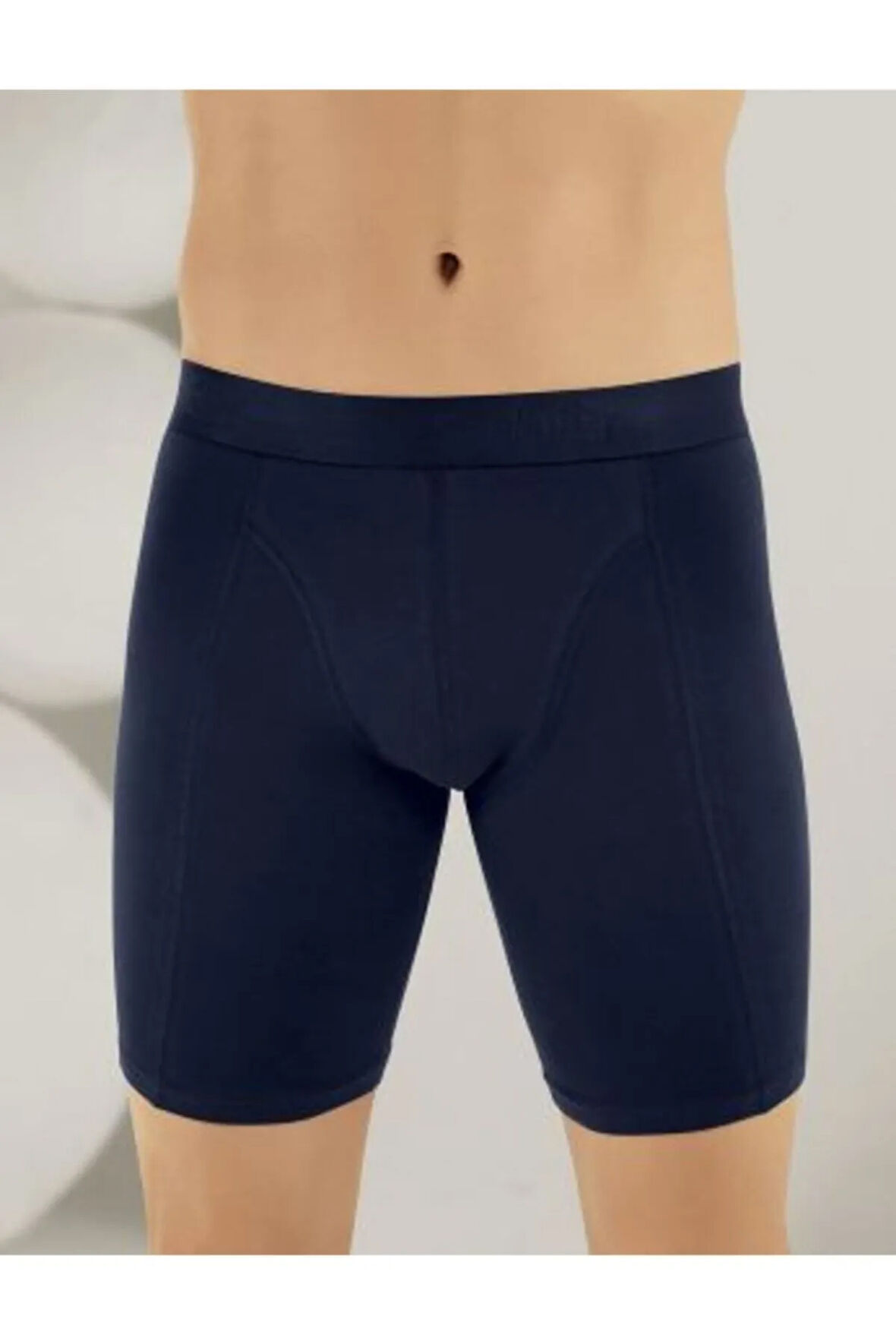 Erkek Likralı Uzun Boxer 6lı Paket 114