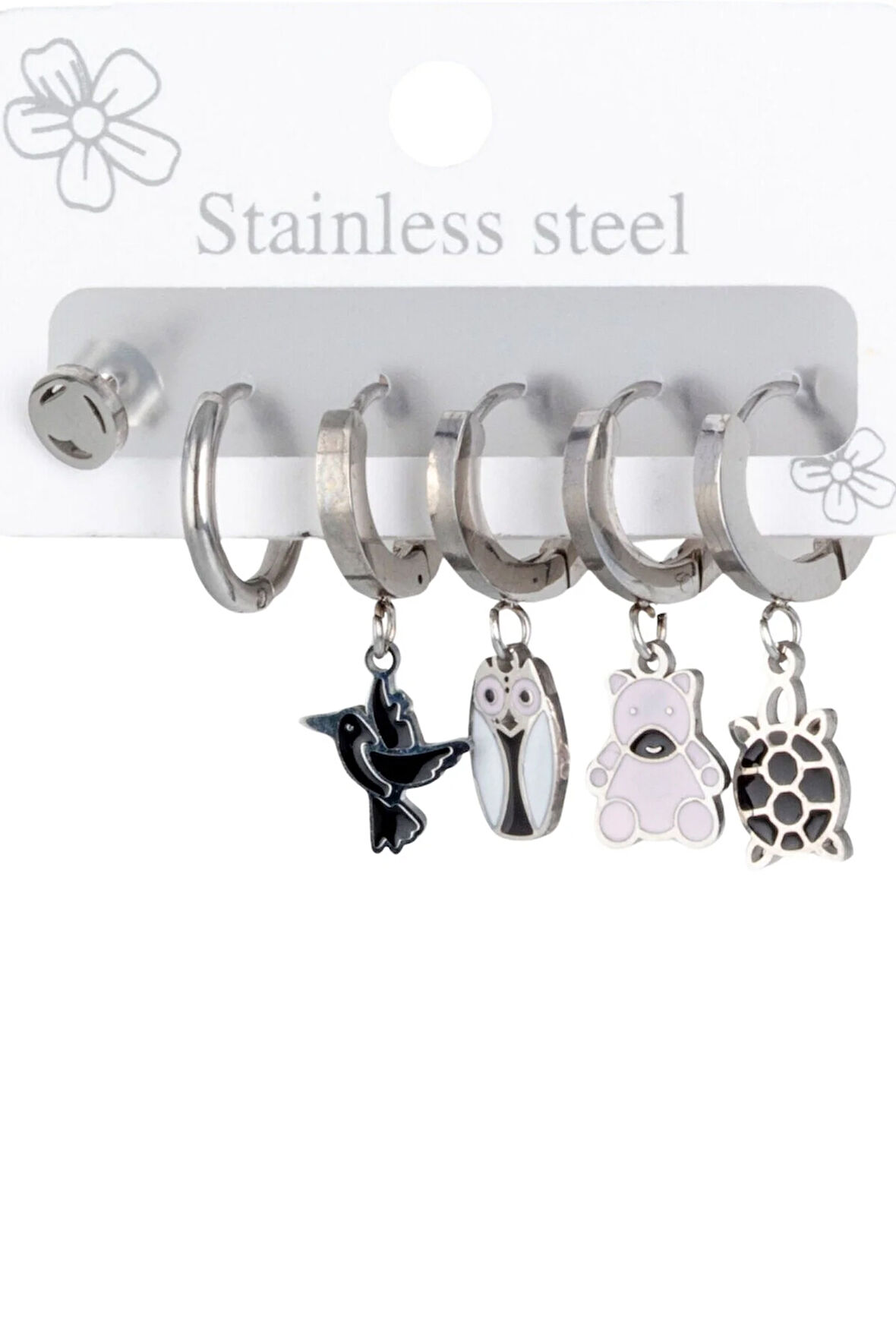 Hayvanlar Küpe Seti