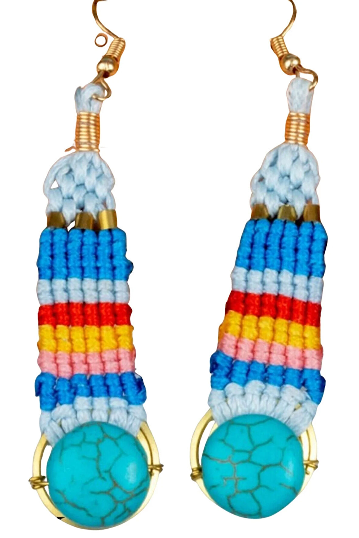 Uzun Makrome D Küpe