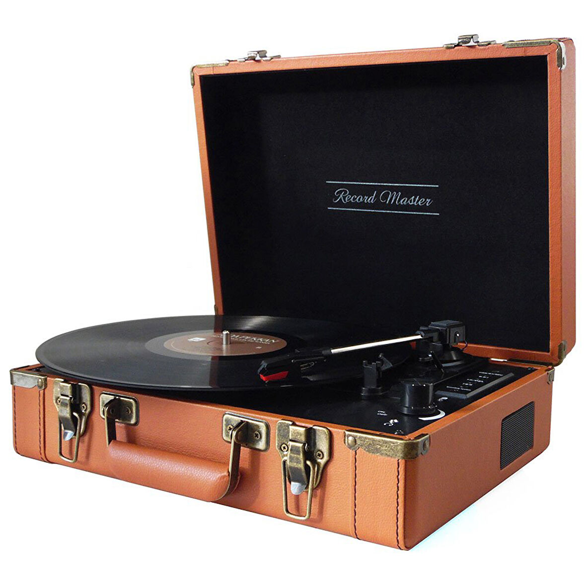 T317UB Retro Pikap Kahverengi Bluetooth Şarj Edilebilir