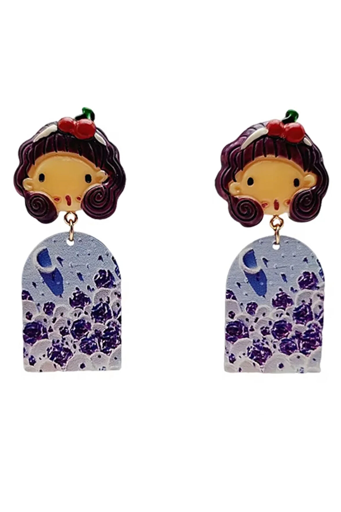 Tablolu Kız Küpe No5