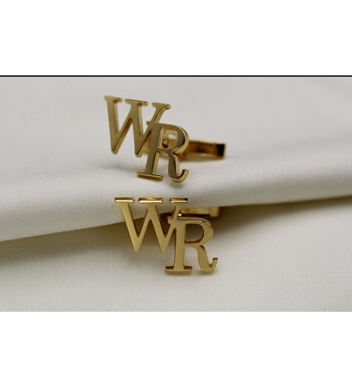 İKİ HARF KOL DÜĞMESİ WR MODEL