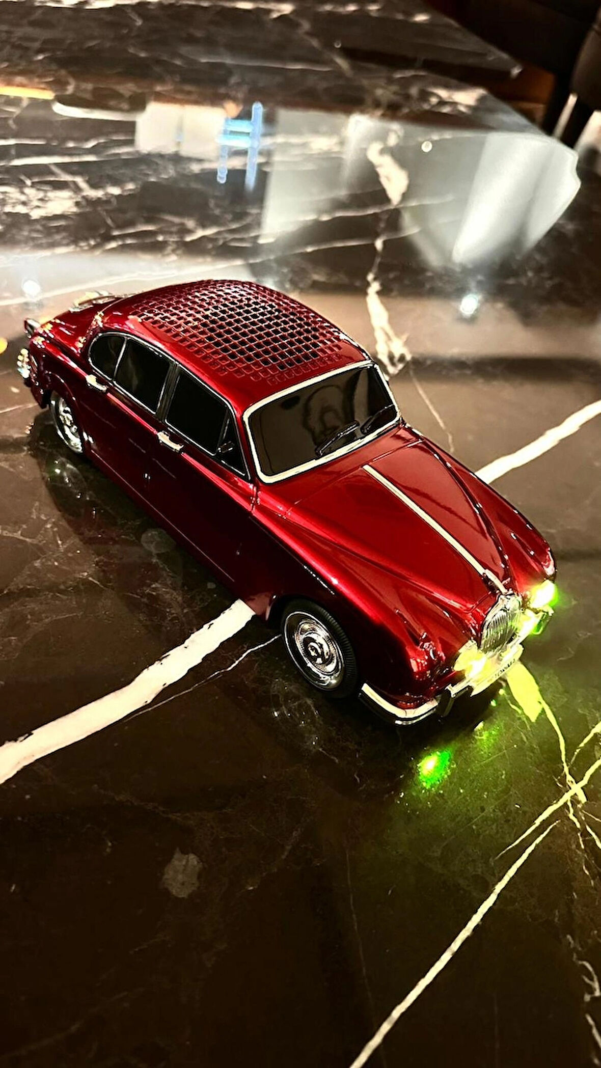 Taşınabilir Kablosuz Bluetooth Hoparlör Kırmızı