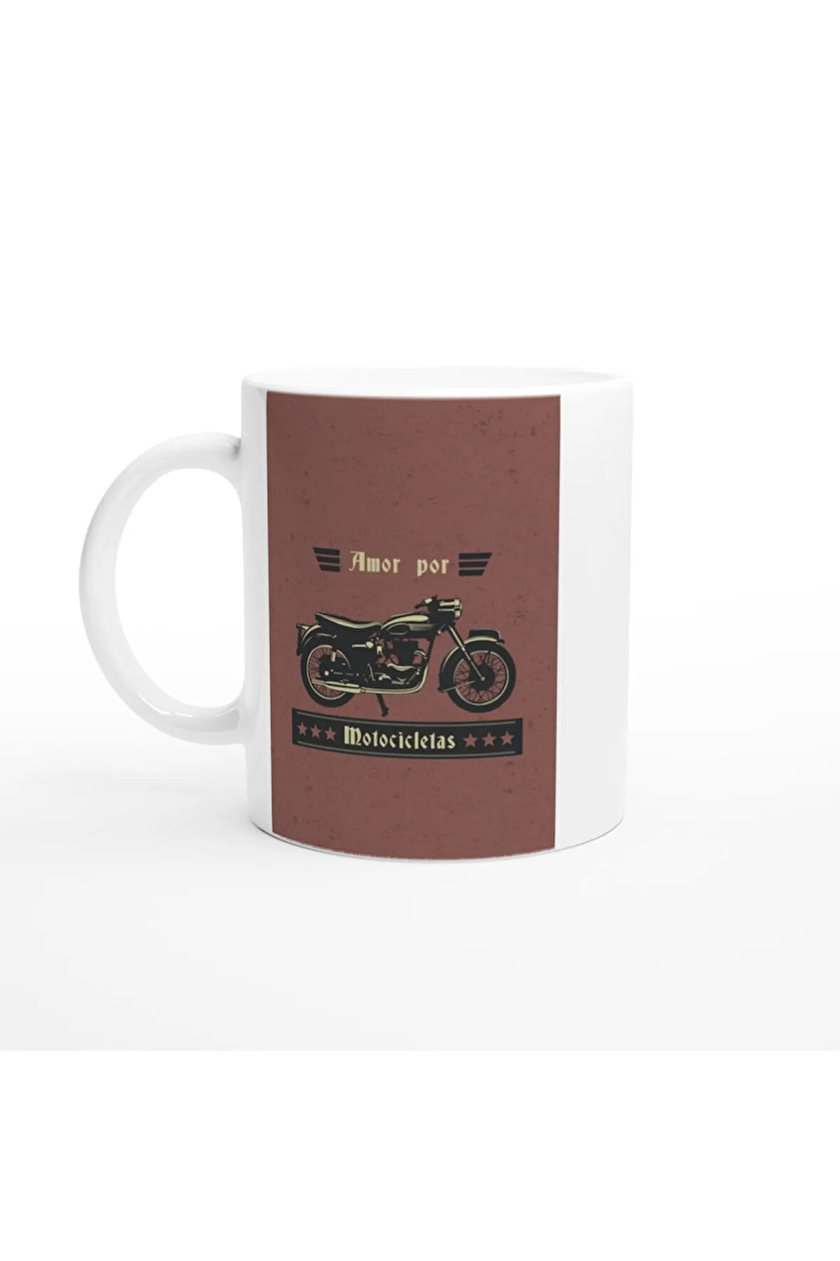 Motora Duyulan Aşk – Amor Por Motocicletas Baskılı Kupa Bardak