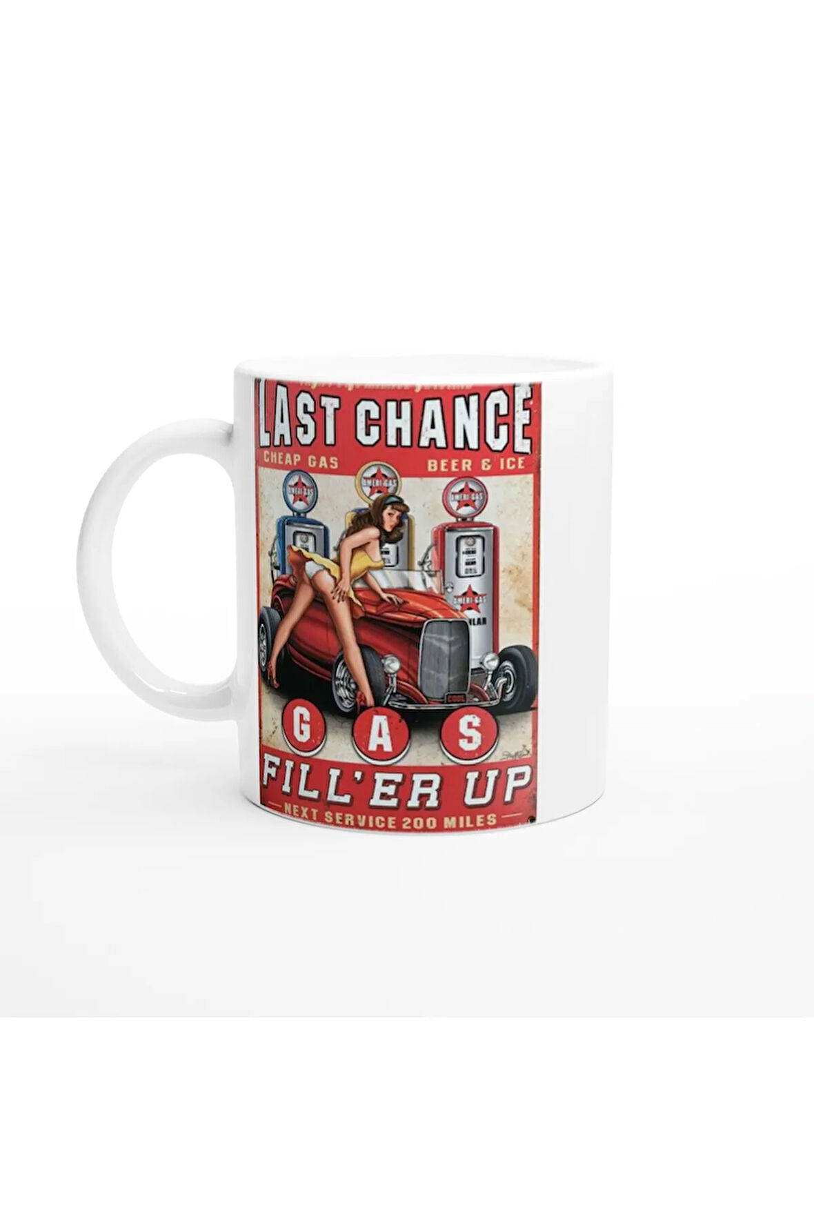 Son Şans Retro Kupa Bardak