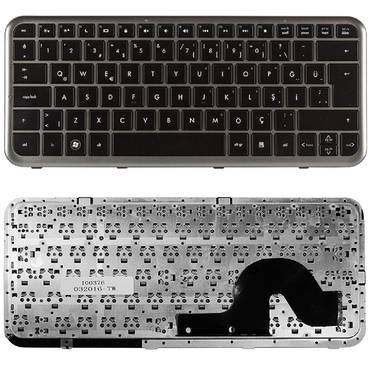 Hp Pavilion DM3-1000, DM3-2000 Klavye Tuş Takımı Tuş Seti Siyah Türkçe