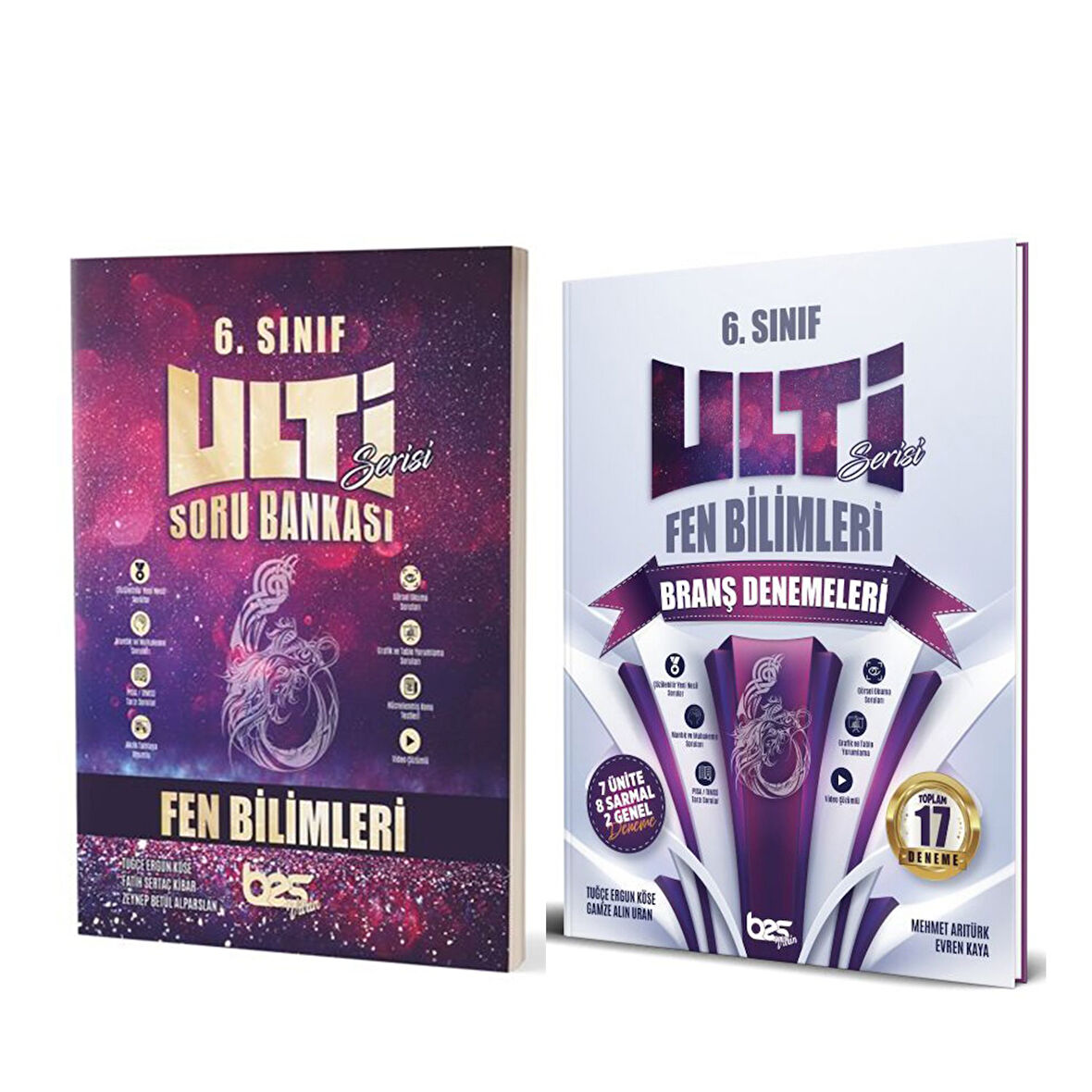 Ulti Yayınları 6.Sınıf Fen Bilimleri Soru Bankası ve Deneme Seti 2 Kitap