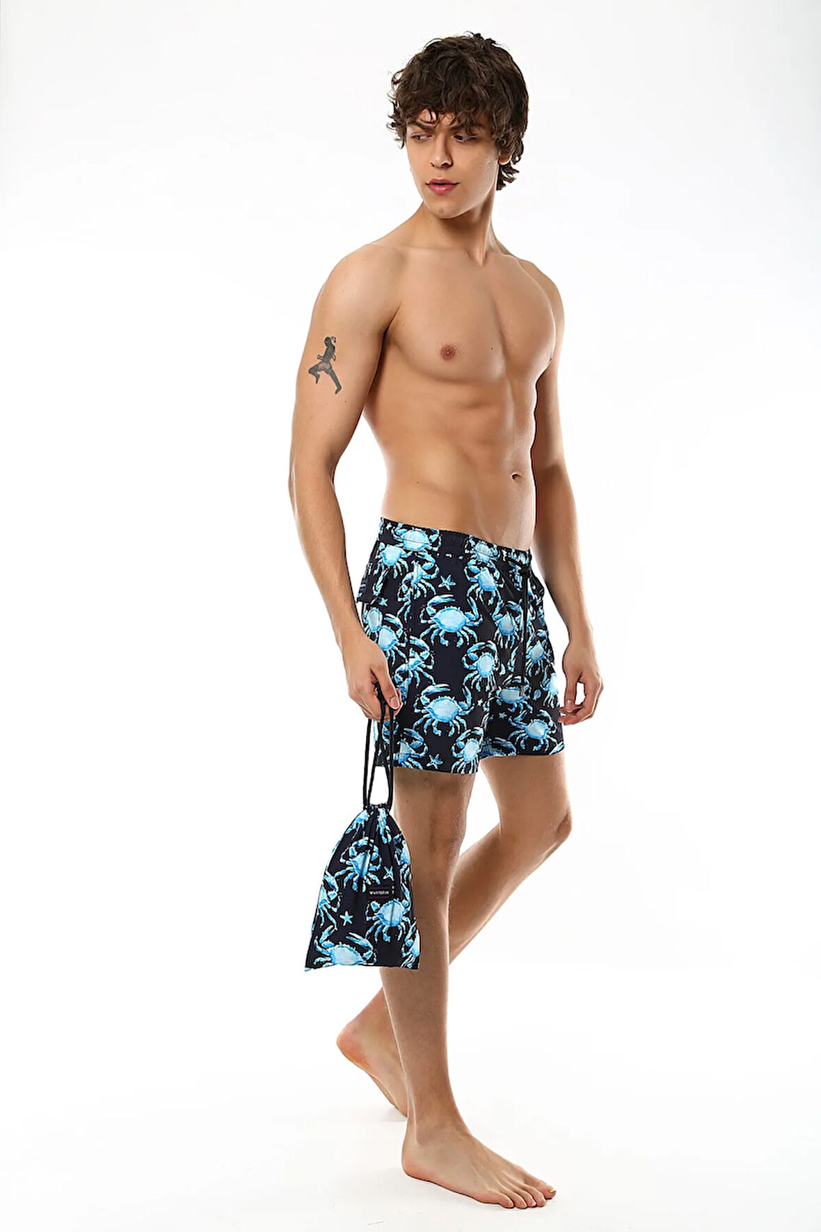 Stretch Crab Erkek Deniz Şortu