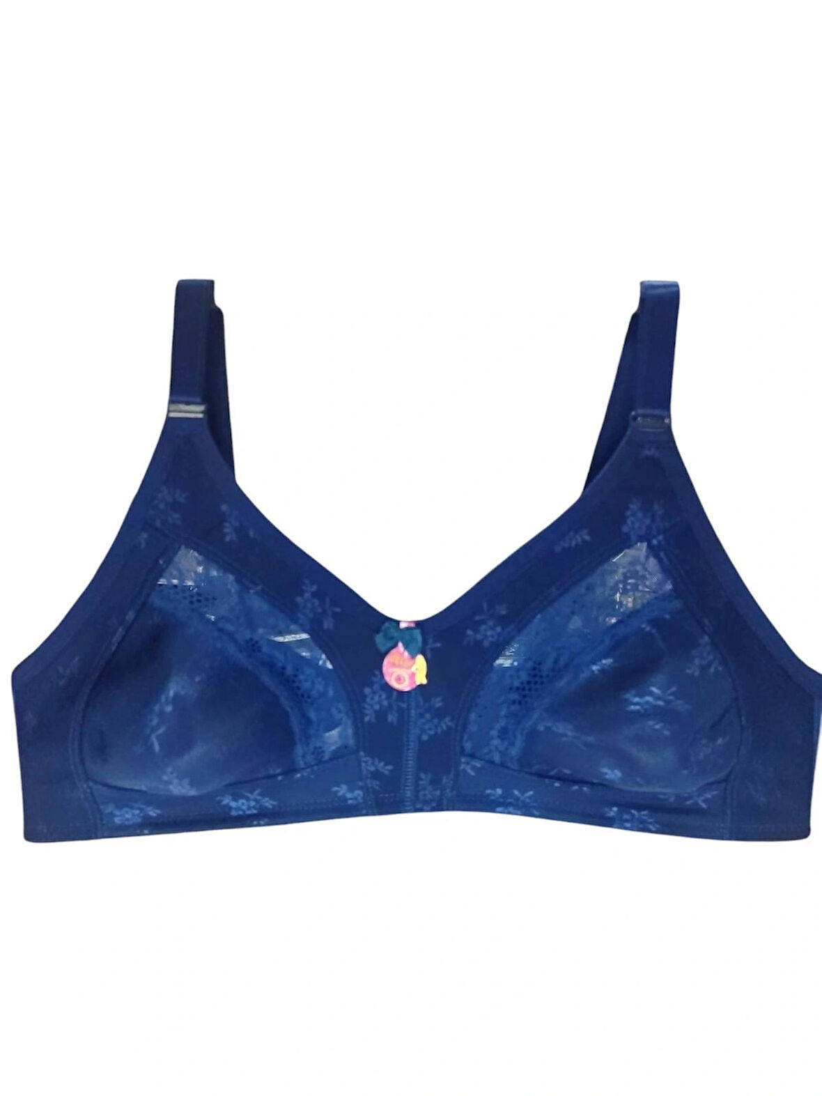 Kadın Büyük Beden Dantel Detaylı 3 KOPÇALI Toparlayıcı Penye Desteksiz Telsiz Kapsız Anne Sütyeni