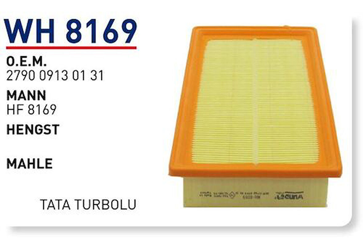 Wunder WH8169 Hava Filtresi Tata Turbolu Fn6201 MRMOEM-1083871