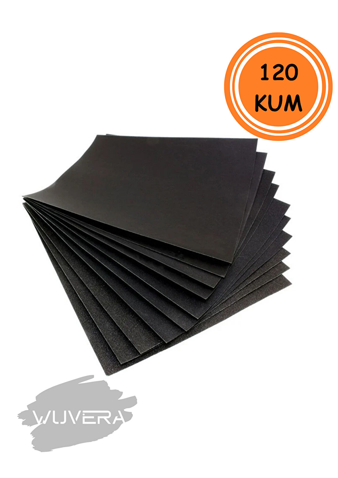 Wuvera 120 Kum Su Zımpara – Islak ve Kuru Kullanıma Uygun 1 ADET  Zımpara