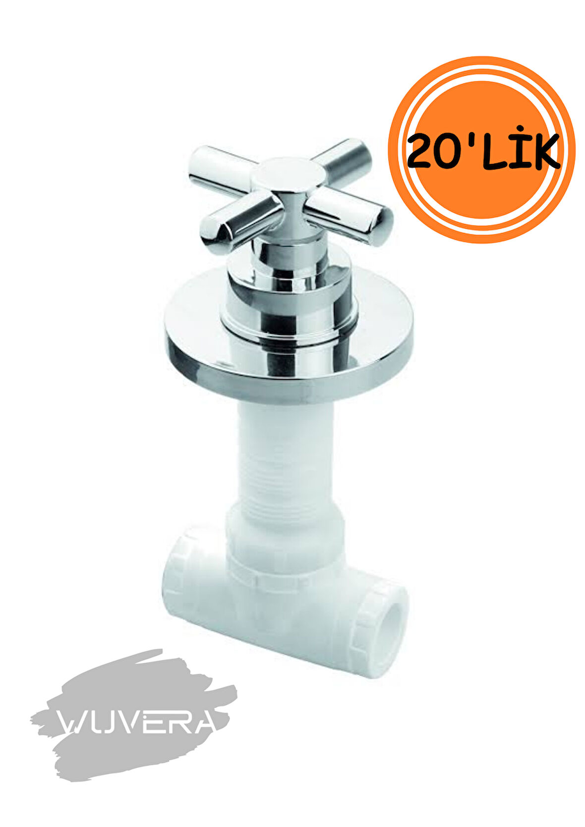 Wuvera Gömme Rezervuar İç Takım ve Ara Kesme Valfi – Uyumlu, Sessiz ve Pratik Sistem 20 Lik