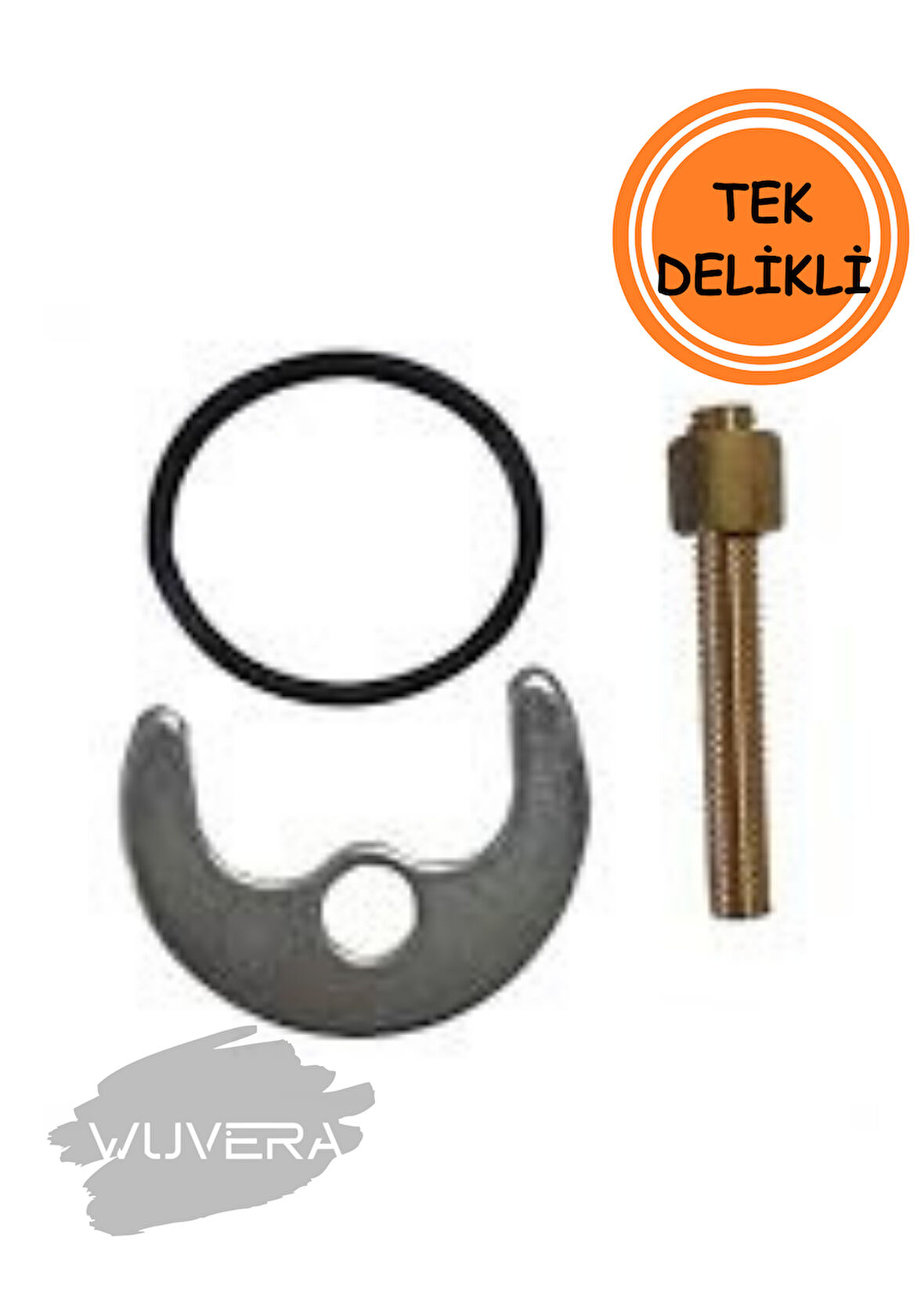 Wuvera Çiftli Ay Musluk Bağlantı Takımı – Paslanmaz, Dayanıklı, Sızdırmaz Montaj Elemanı