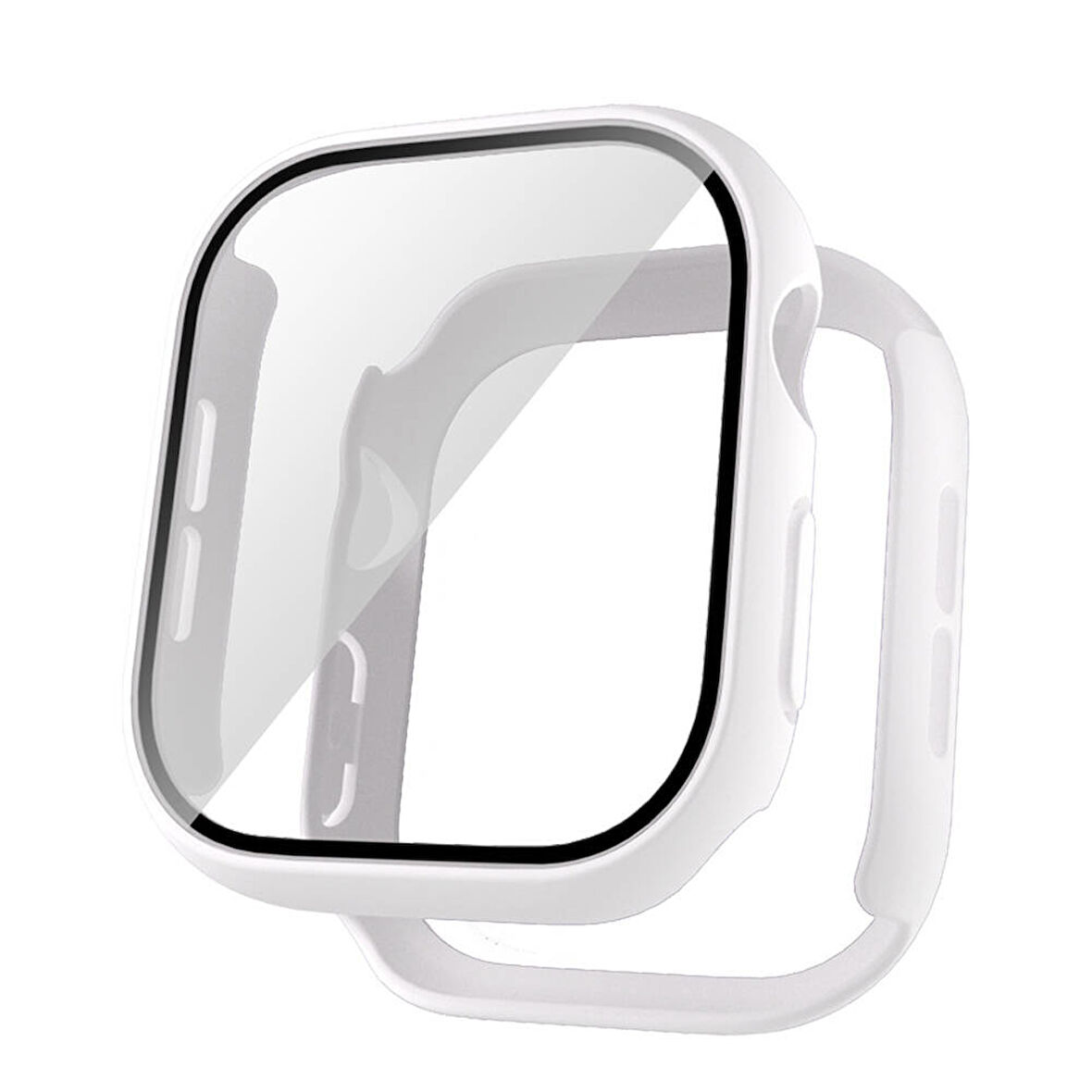 Apple Watch 10 42mm Saat Ekran Kasa Koruyucu Sert ZRGard-35